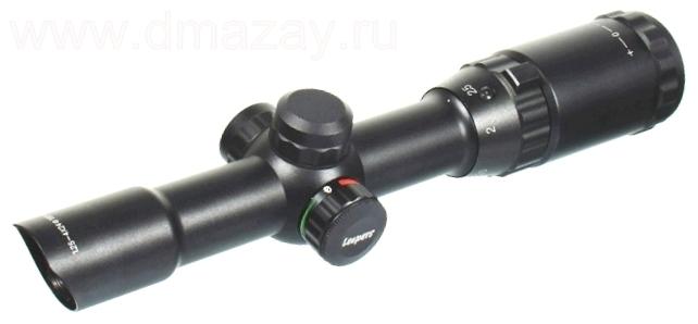   LEAPERS () SCP-1254L1 5TH GEN 1.25-4X24 1" Long Eye Relief True Strength Illuminated Scope